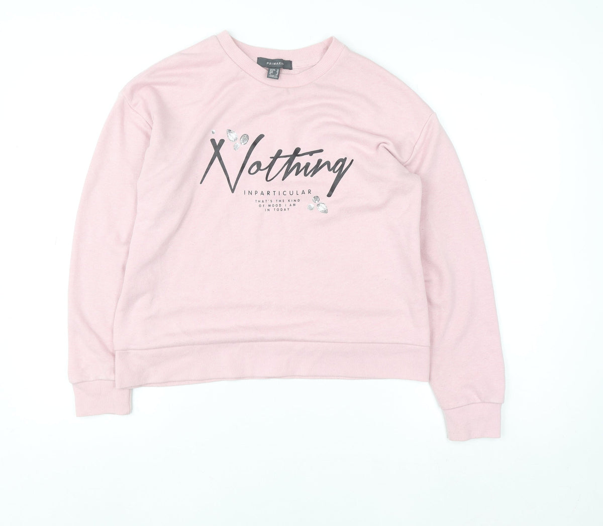 Womens UK Size 10 Primark Pink Pullover Jumper