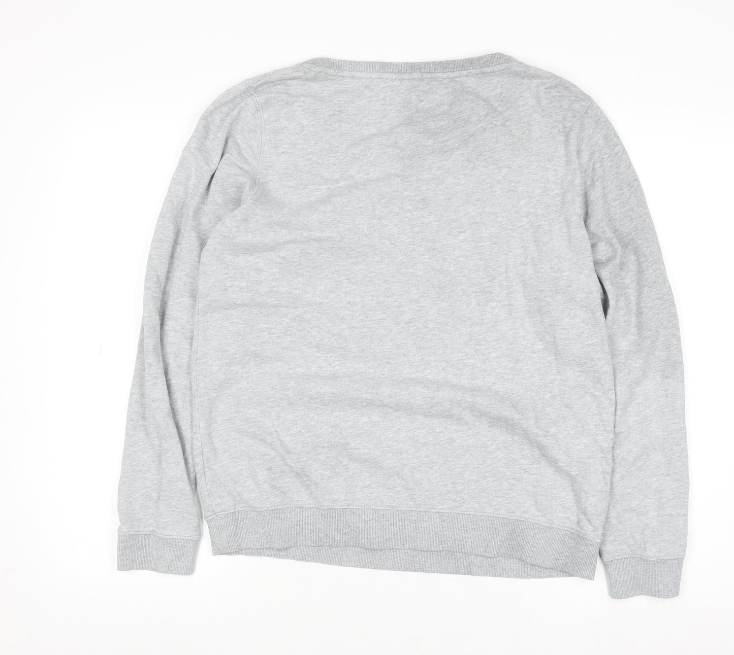 Womens UK Size 12 Mantaray Grey Pullover Jumper