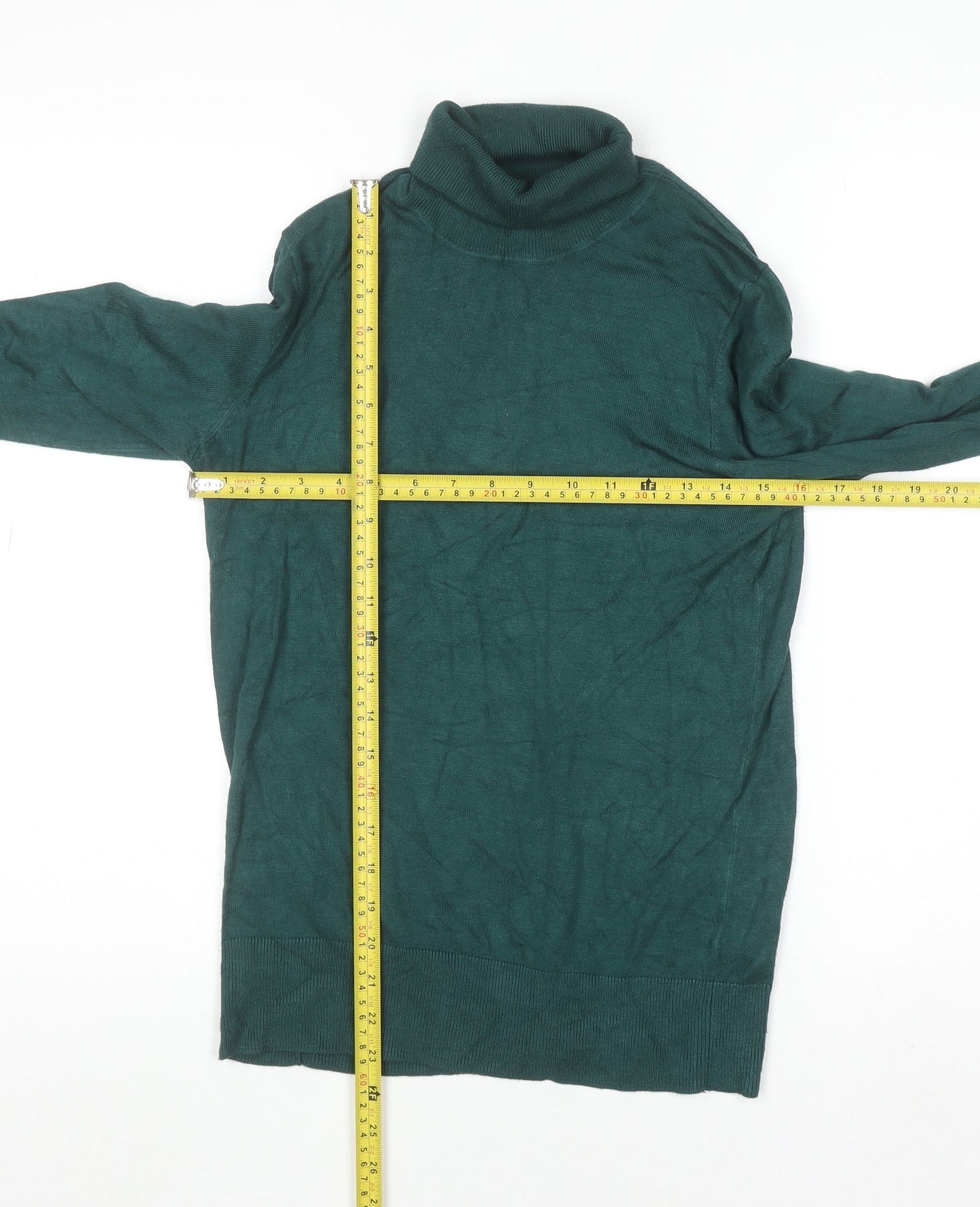 Womens UK Size M Dunnes Green Pullover Jumper