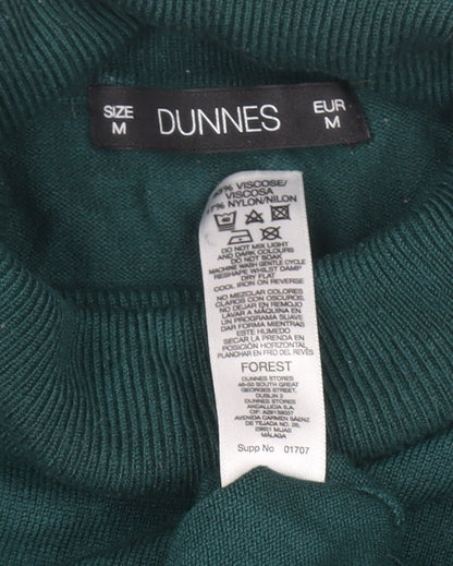 Womens UK Size M Dunnes Green Pullover Jumper