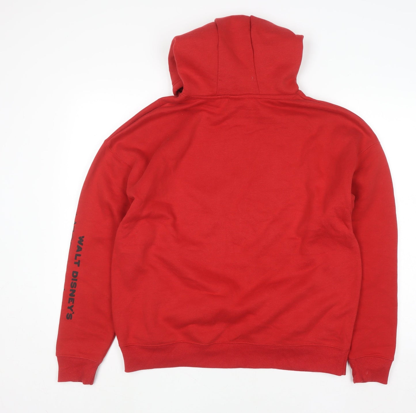 Womens UK Size XS Disney Red Pullover Hoodie