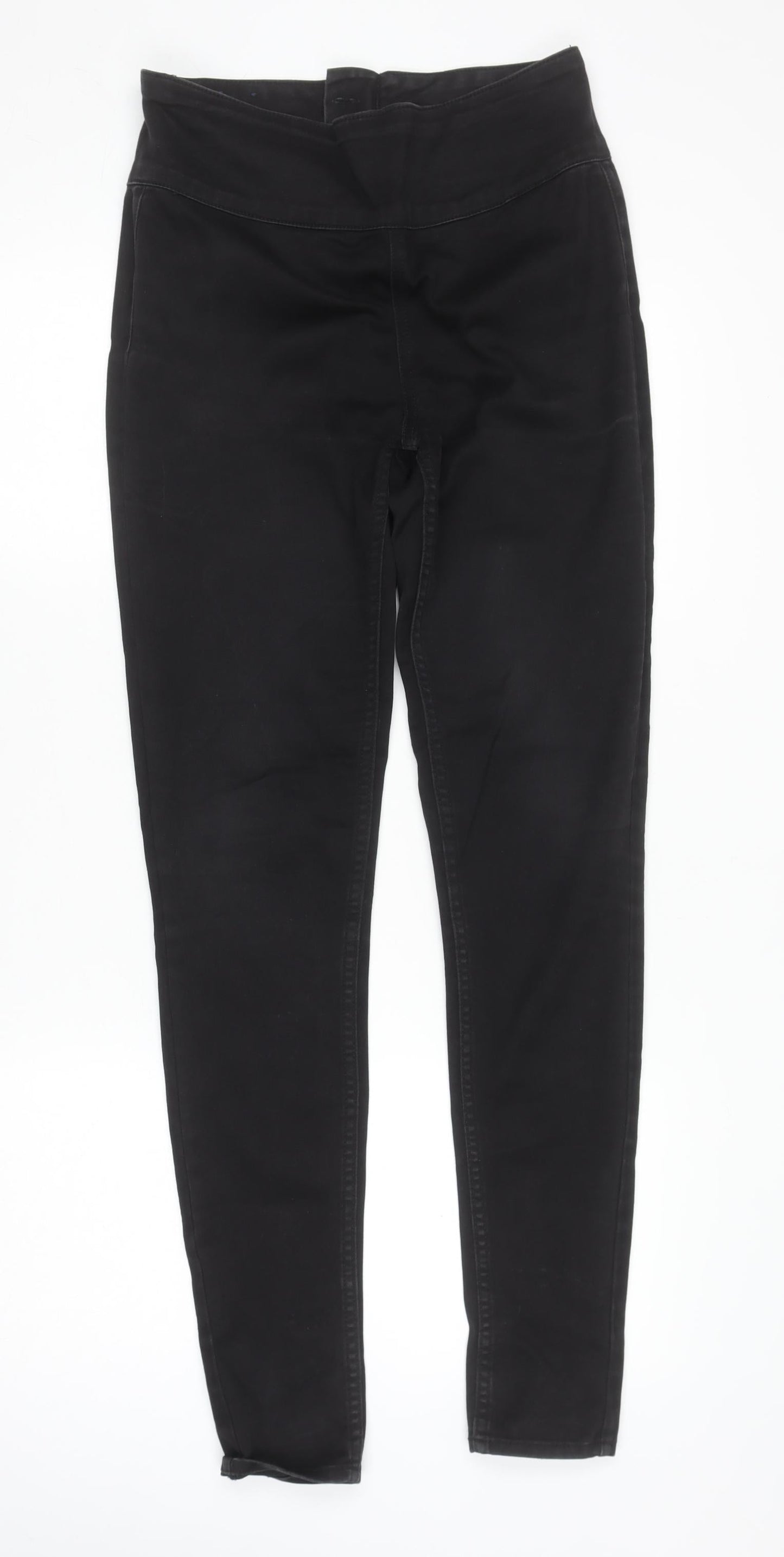 Womens UK Size M Pieces Slim Fit Skinny Black Jeans