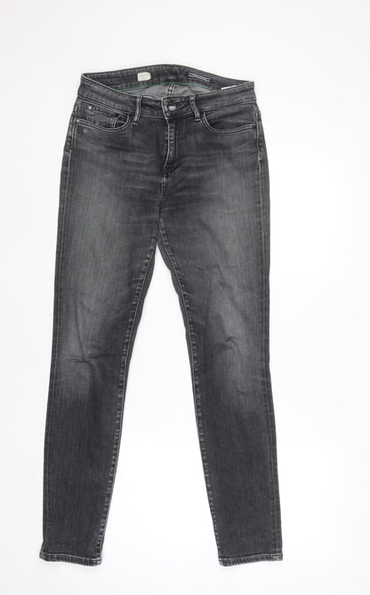 Mens UK Size M Tommy Hilfiger Slim Fit Skinny Black Jeans
