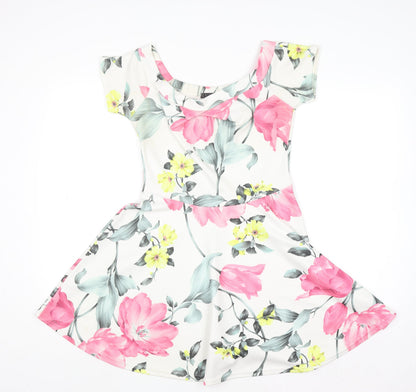 Womens UK Size 12 Quiz Skater Dress