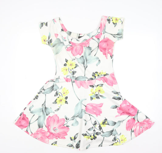 Womens UK Size 12 Quiz Skater Dress