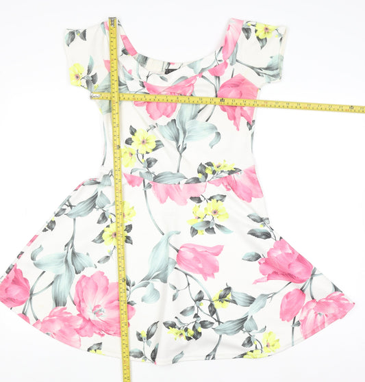 Womens UK Size 12 Quiz Skater Dress