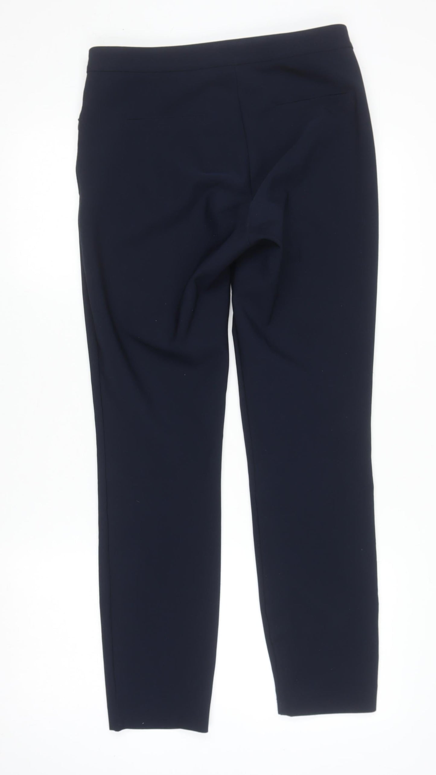 Womens UK Size 10 Savida Slim Fit Business Casual Workwear Blue Trousers