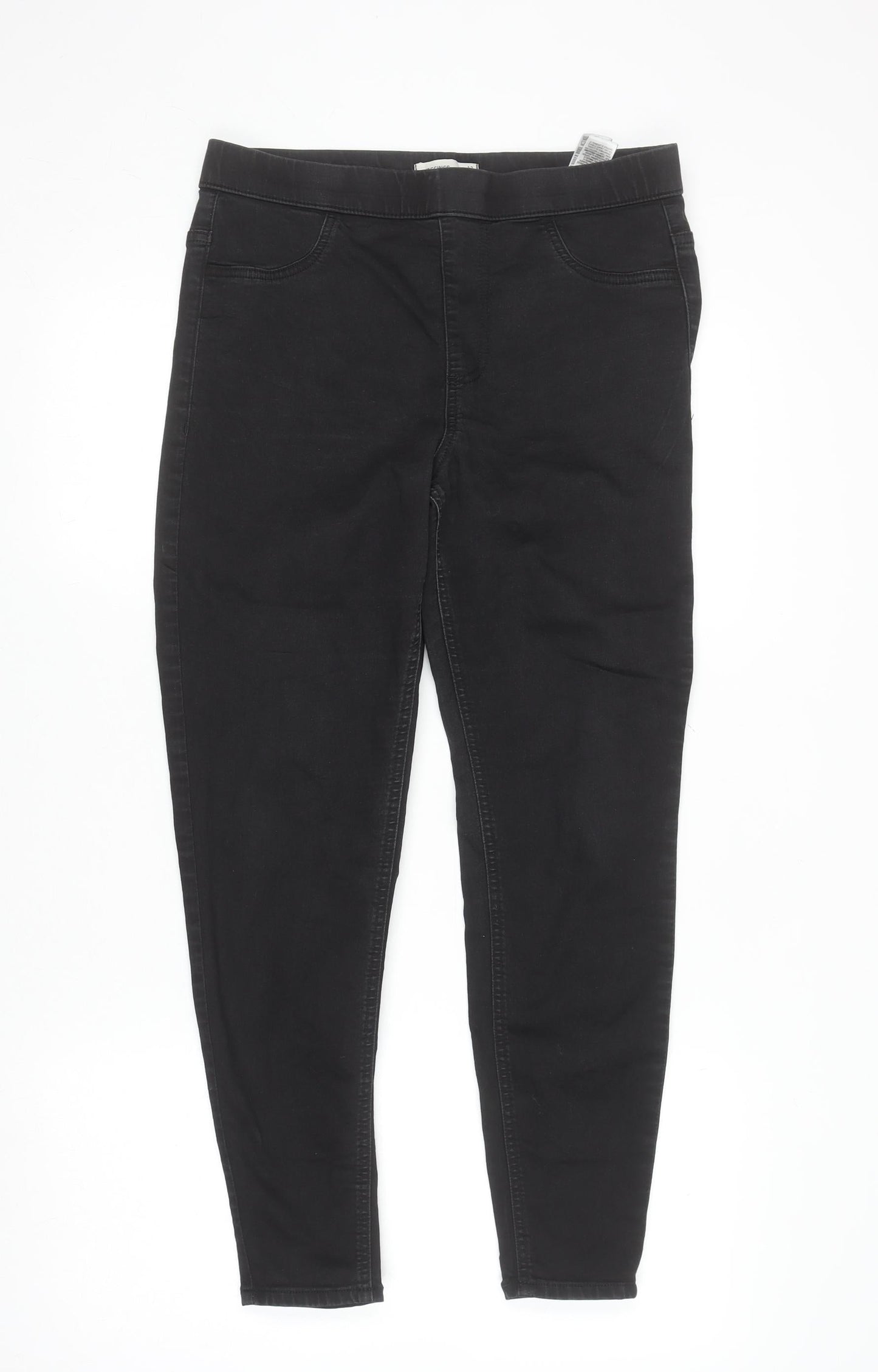 Womens UK Size 12 Marks and Spencer Slim Fit Skinny Black Jeans