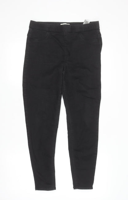 Womens UK Size 12 Marks and Spencer Slim Fit Skinny Black Jeans