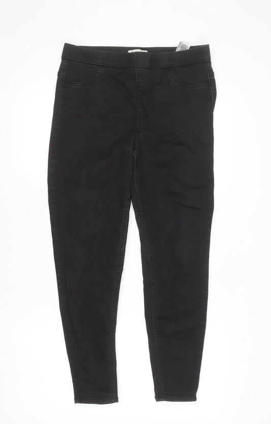 Womens UK Size 12 Marks and Spencer Slim Fit Skinny Black Jeans