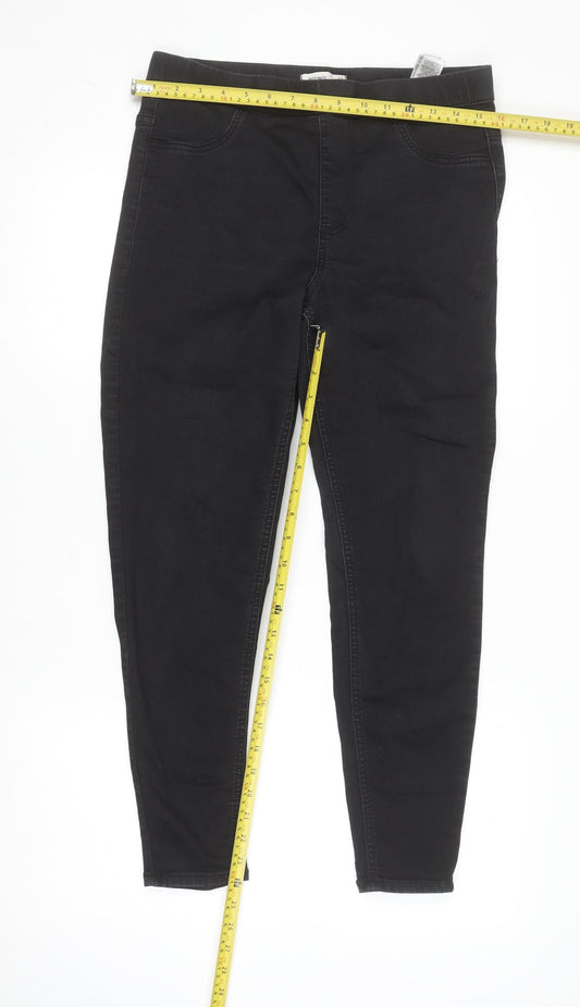 Womens UK Size 12 Marks and Spencer Slim Fit Skinny Black Jeans