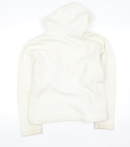 Womens UK Size L Gap Ivory Full Zip Hoodie