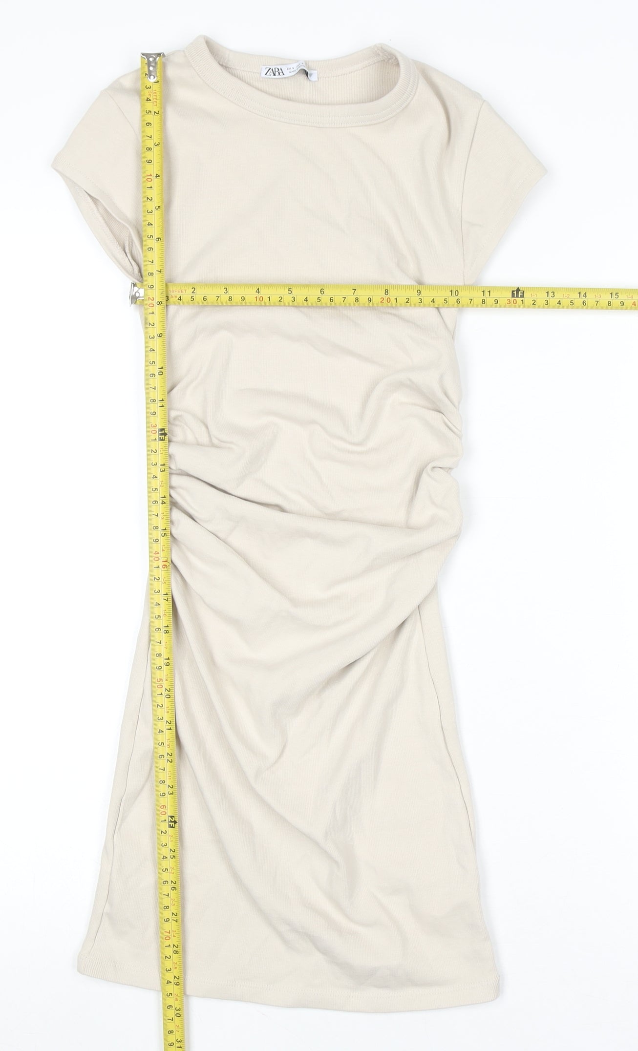 Womens UK Size S Zara T-Shirt Dress