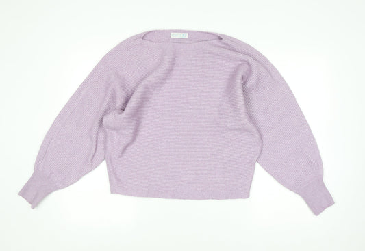 Womens UK Size S Primark Purple Pullover Jumper
