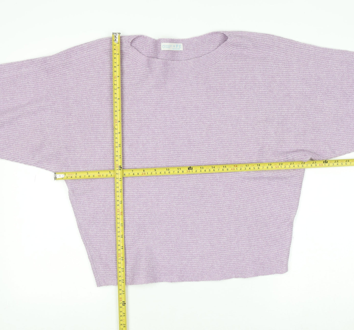 Womens UK Size S Primark Purple Pullover Jumper