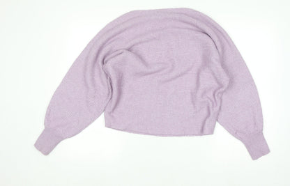 Womens UK Size S Primark Purple Pullover Jumper
