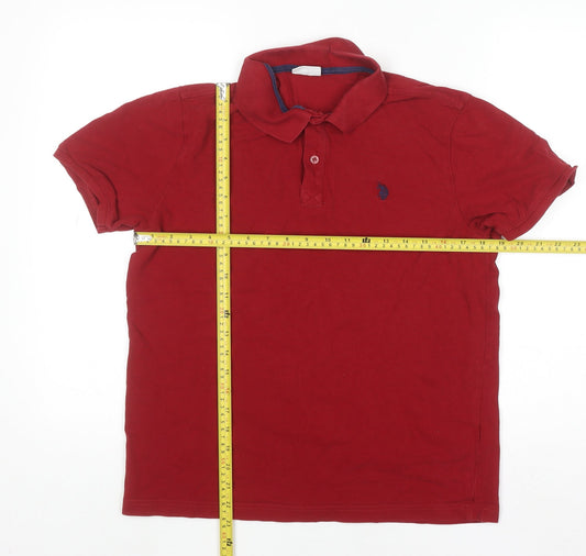 Mens UK Size L U.S. Polo Assn. Cotton Polo Shirt