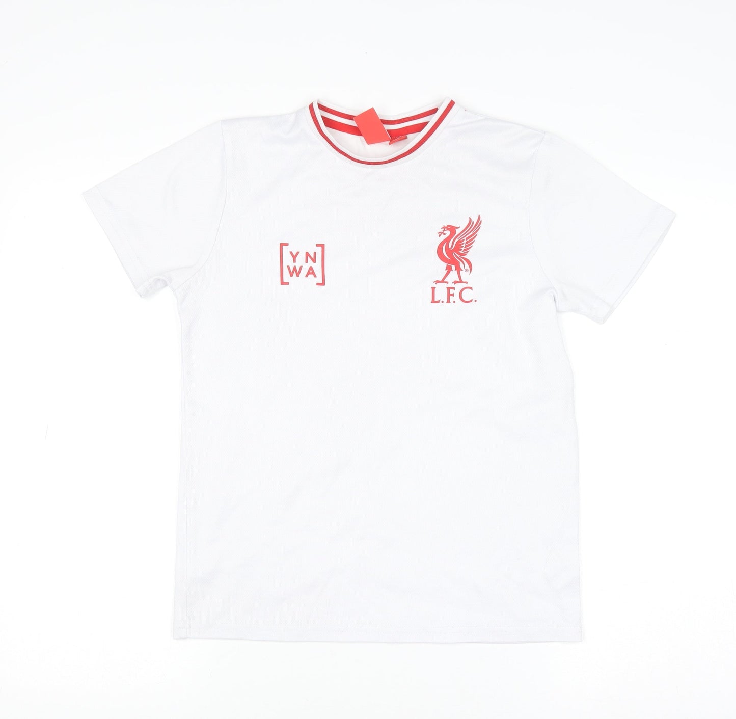 Boys UK Size 10-11 Years L.F.C. White Basic T-Shirt