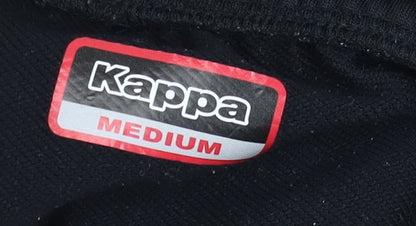 Kappa Men's Black Medium Slim Fit Track Pants