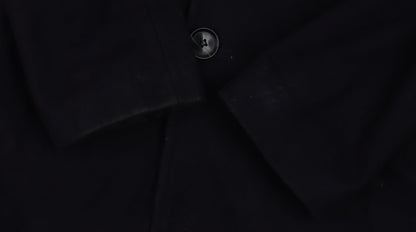 Mens UK Size 44 Capelli & Co Black Overcoat