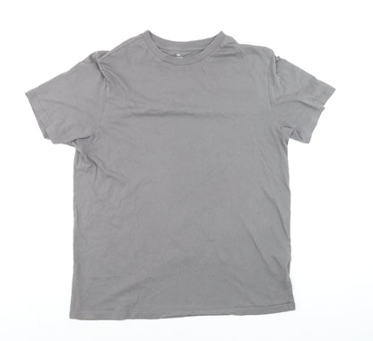 Mens UK Size L H&M Grey  T-Shirt