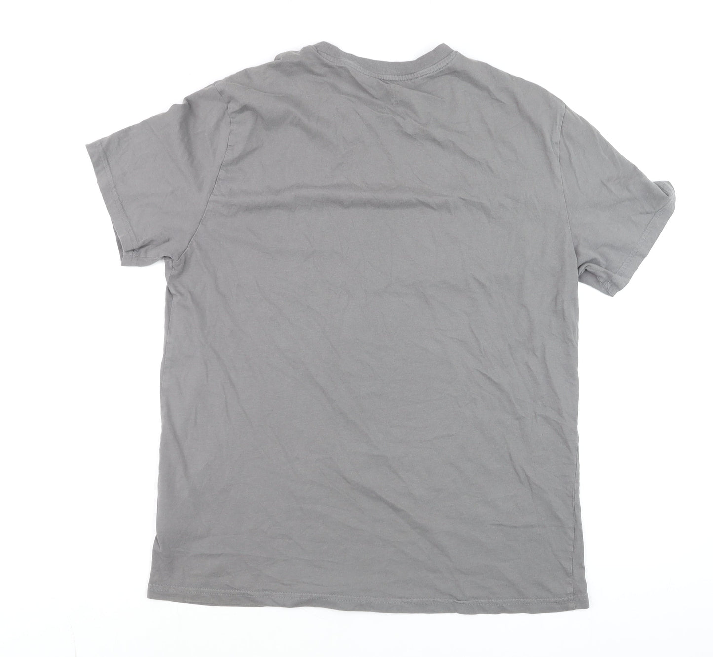 Mens UK Size L H&M Grey  T-Shirt