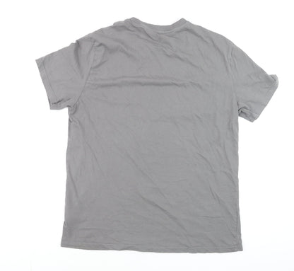 Mens UK Size L H&M Grey  T-Shirt