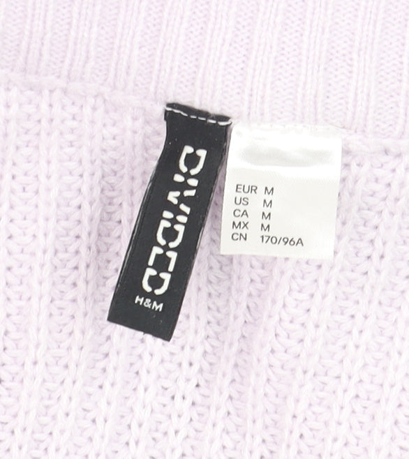 Womens UK Size 12 H&M Purple Cardigan Jumper