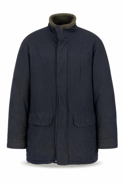 Mens UK Size M Thomas Nash Black Parka Coat