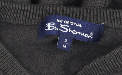 Mens UK Size M Ben Sherman Brown Pullover Jumper