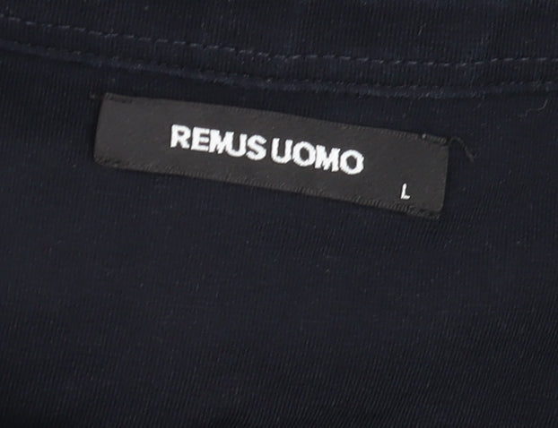 Mens UK Size L Remus Uomo Cotton Blend Polo Shirt