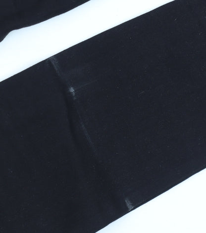 Wax Jean Womens Black Skinny Jeans Size 7 Slim Stretch Cotton Blend