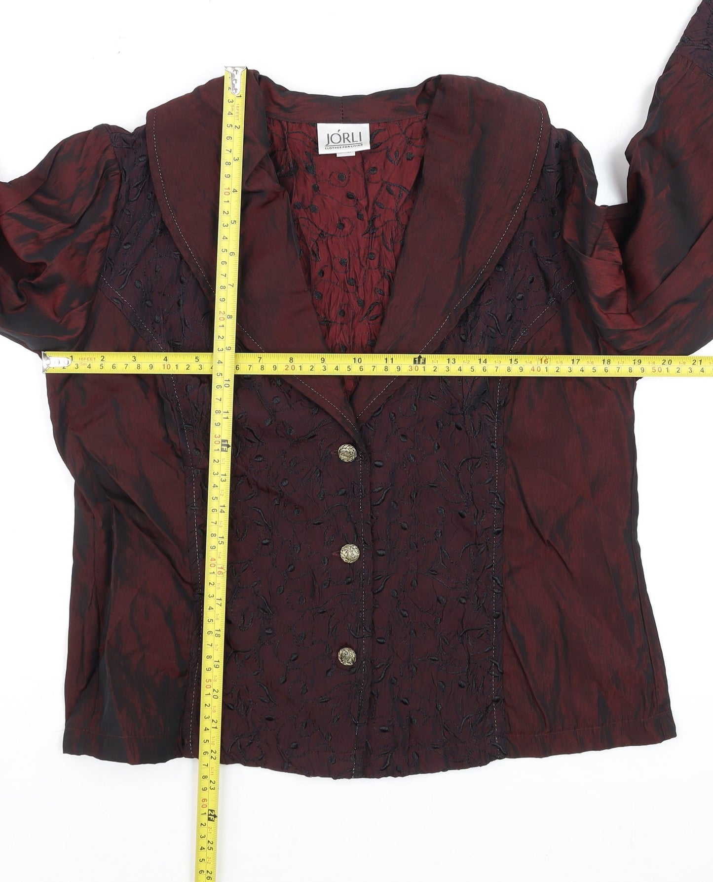 Womens UK Size 14 Jorli Brown Tunic Blouse