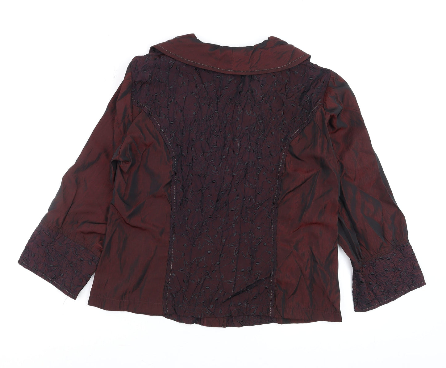 Womens UK Size 14 Jorli Brown Tunic Blouse