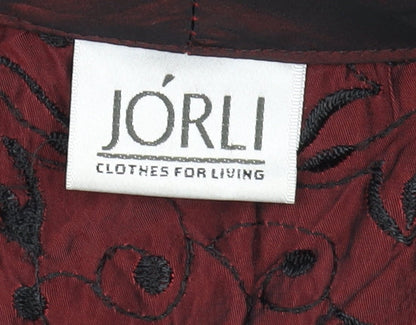 Womens UK Size 14 Jorli Brown Tunic Blouse