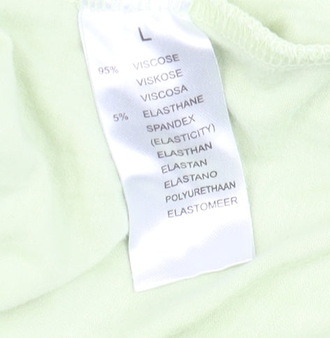 Womens UK Size L Rodier Green Basic Blouse