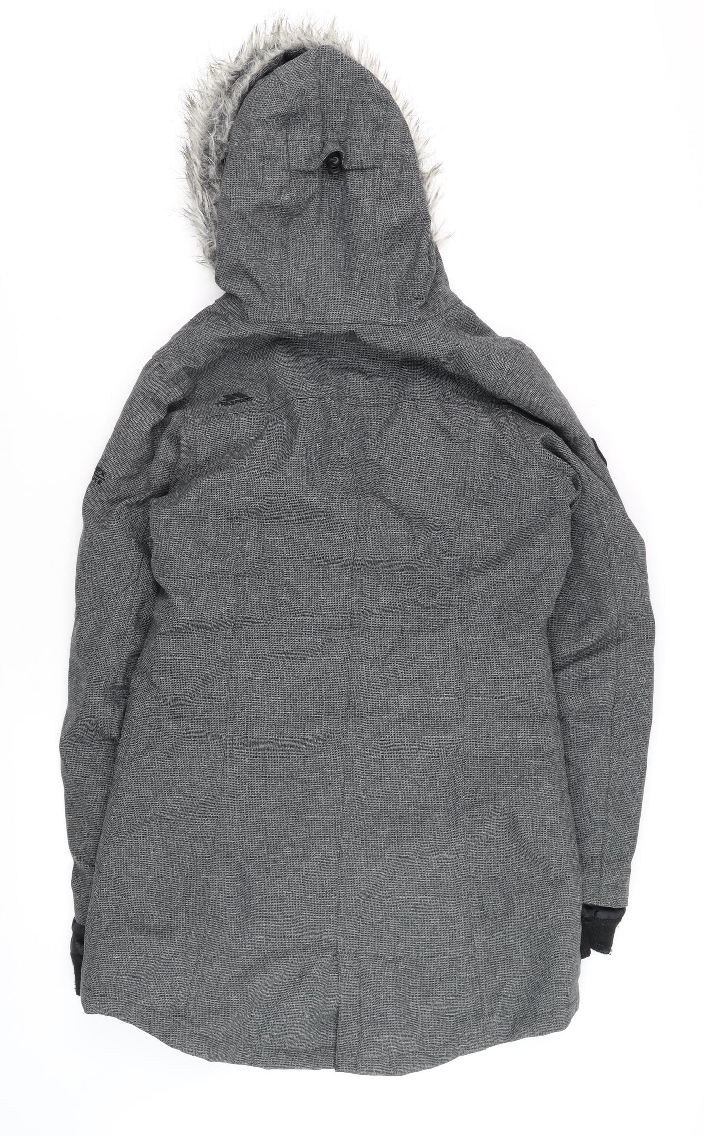Mens UK Size XS Trespass Grey Parka Coat