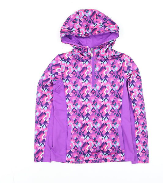 Girls UK Size 10-11 Years Dunnes Stores Purple Basic Jacket