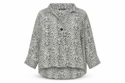 Womens UK Size XL Zara Multicoloured Cropped Blouse