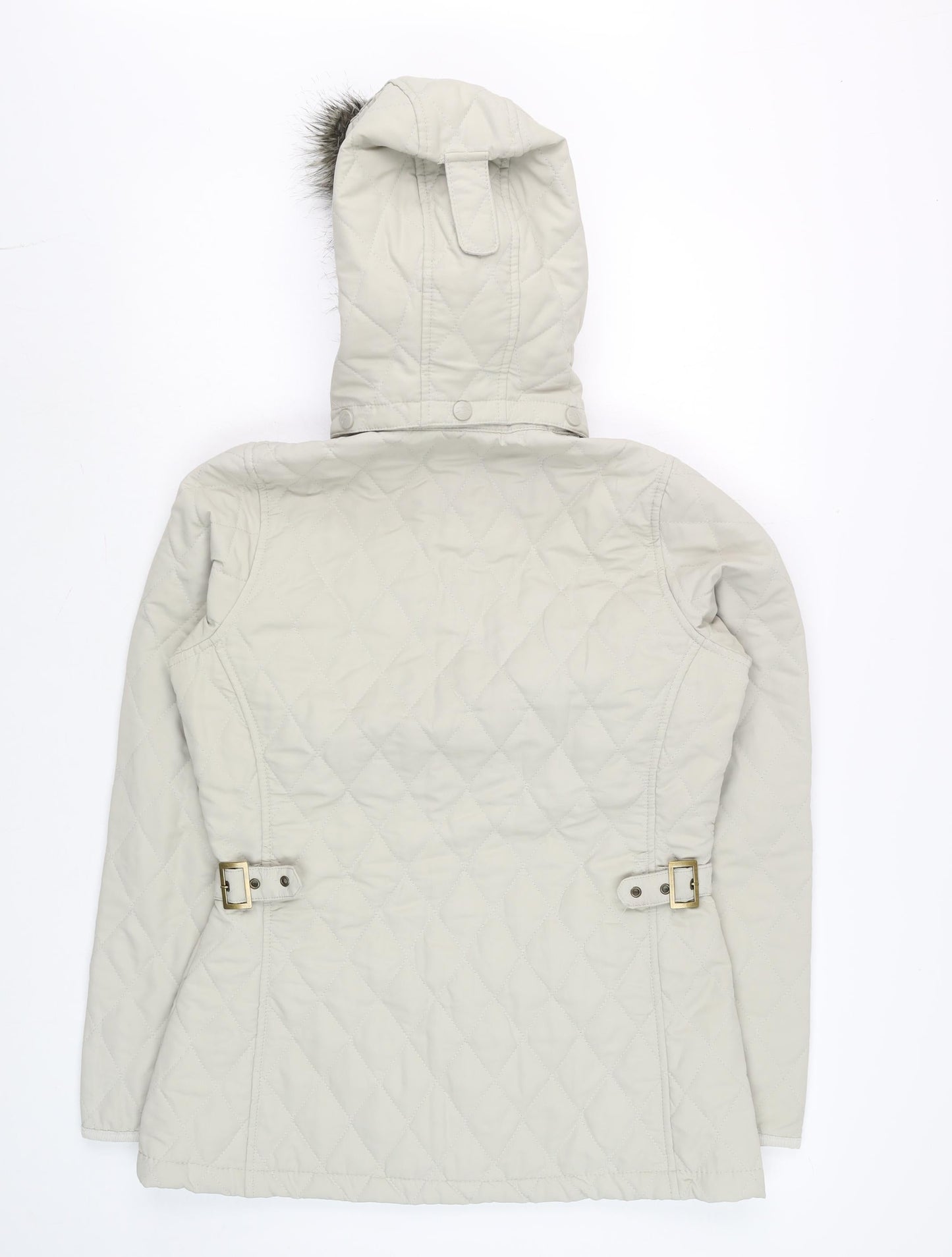 Womens UK Size S Trespass Beige Puffer Jacket
