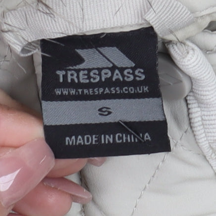 Womens UK Size S Trespass Beige Puffer Jacket