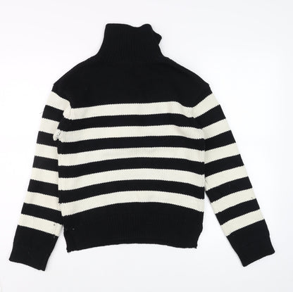 Womens UK Size S Marks and Spencer Black Pullover Jumper