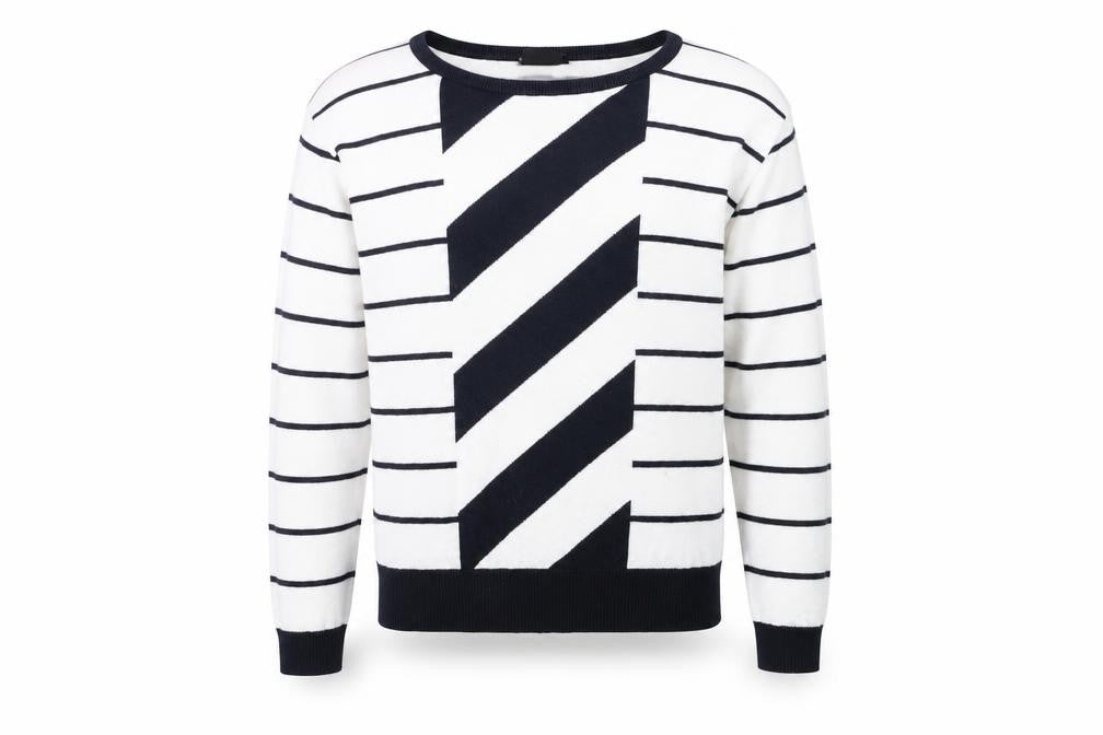 Mens UK Size S Armani Exchange White Pullover Jumper