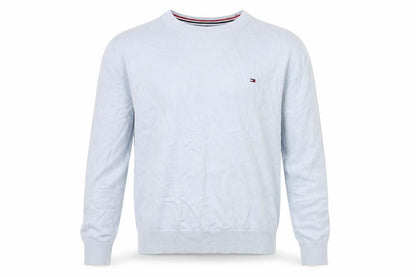 Mens UK Size M Tommy Hilfiger Blue Pullover Jumper