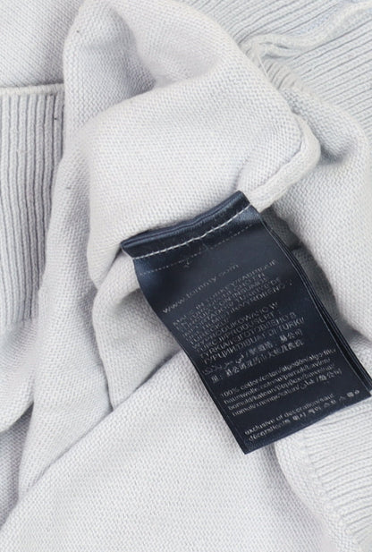 Mens UK Size M Tommy Hilfiger Blue Pullover Jumper