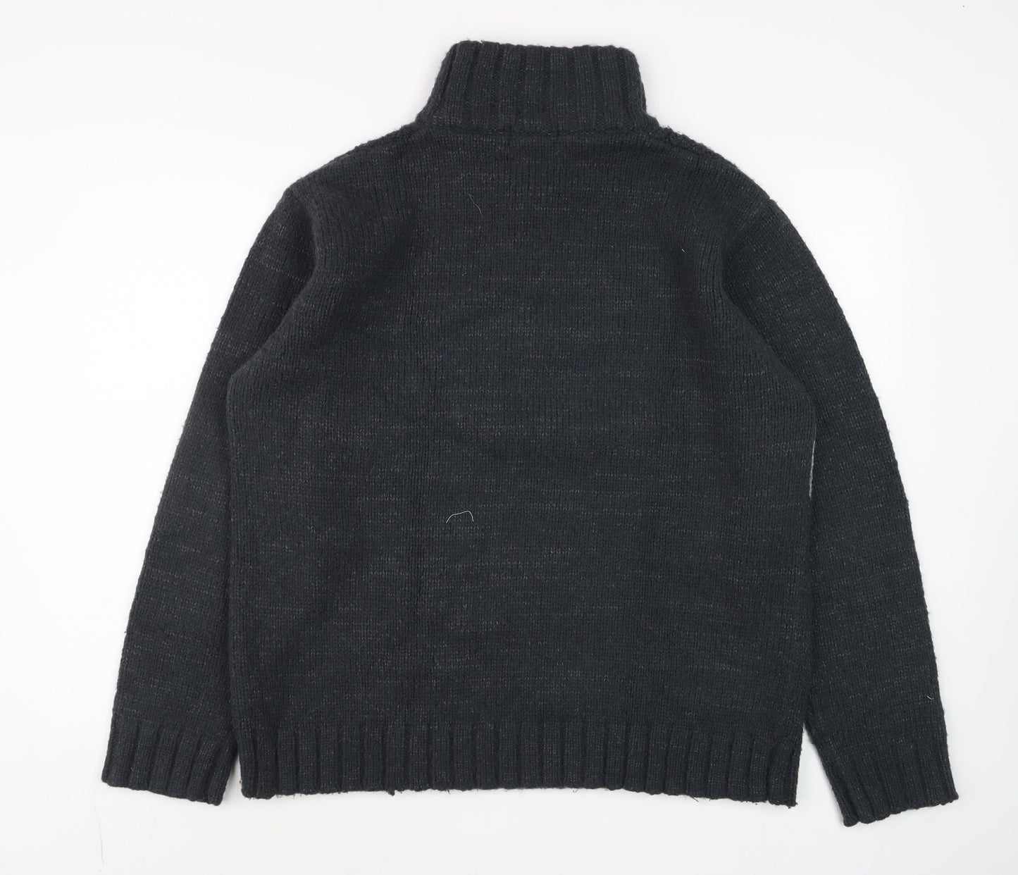 Mens UK Size L Marks and Spencer Blue Pullover Jumper