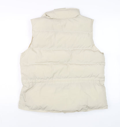 Mens UK Size S LAETITIA MEM Beige Puffer Jacket