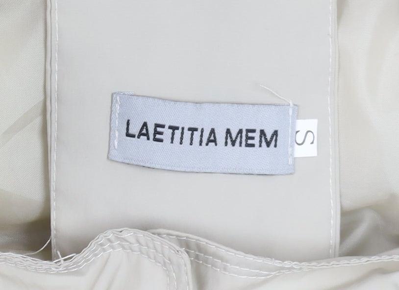 Mens UK Size S LAETITIA MEM Beige Puffer Jacket