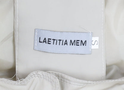Mens UK Size S LAETITIA MEM Beige Puffer Jacket