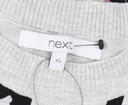 Womens UK Size XS NEXT Grey Basic Tank